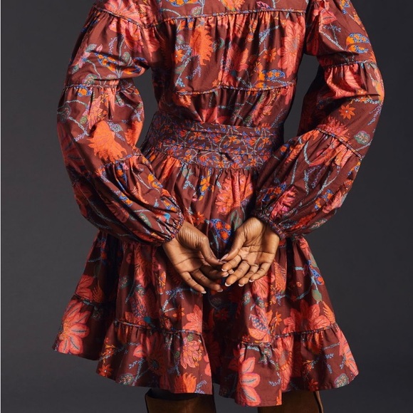 Anthropologie x Farm Rio Button Front Dress - Picture 4 of 9